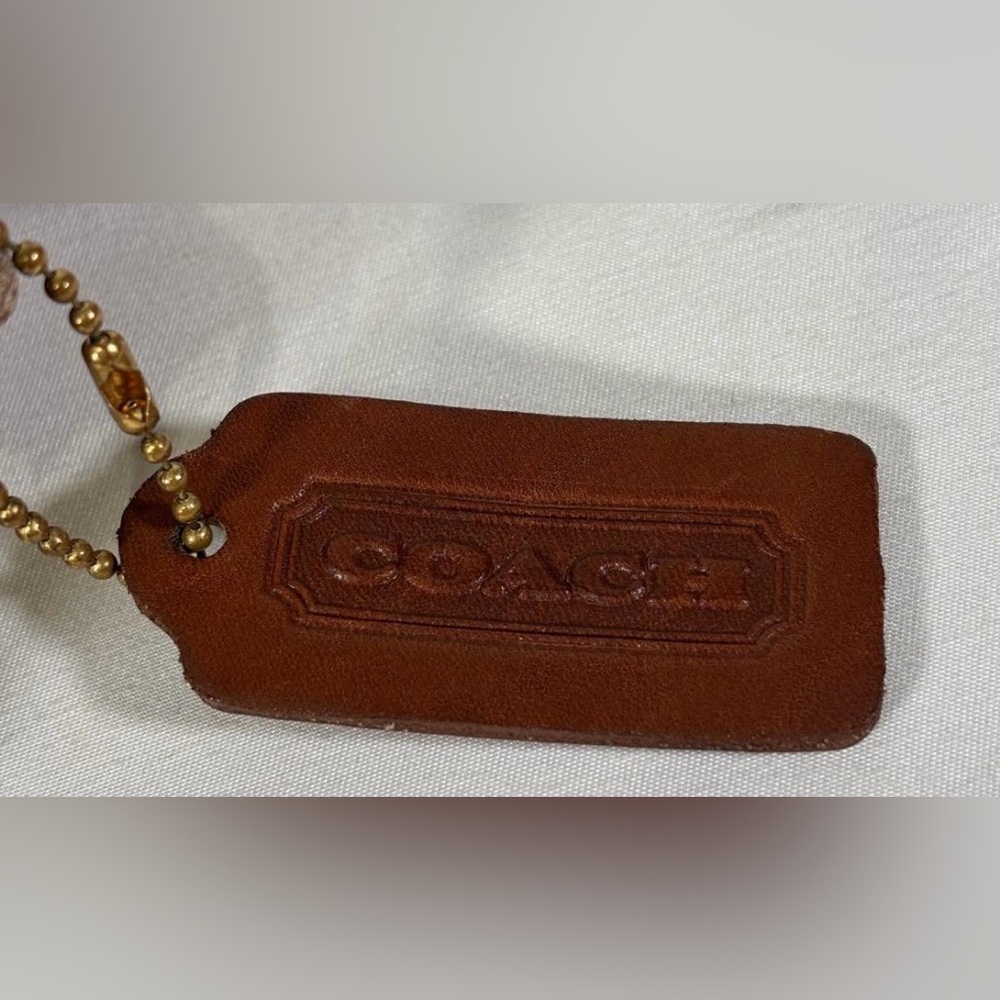 COACH Vintage 1994 Brown Glovetanned Leather Canteen Bag USA Made πΊπΈ - Picture 15 of 16